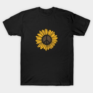 Peace - Sunflower Power T-Shirt